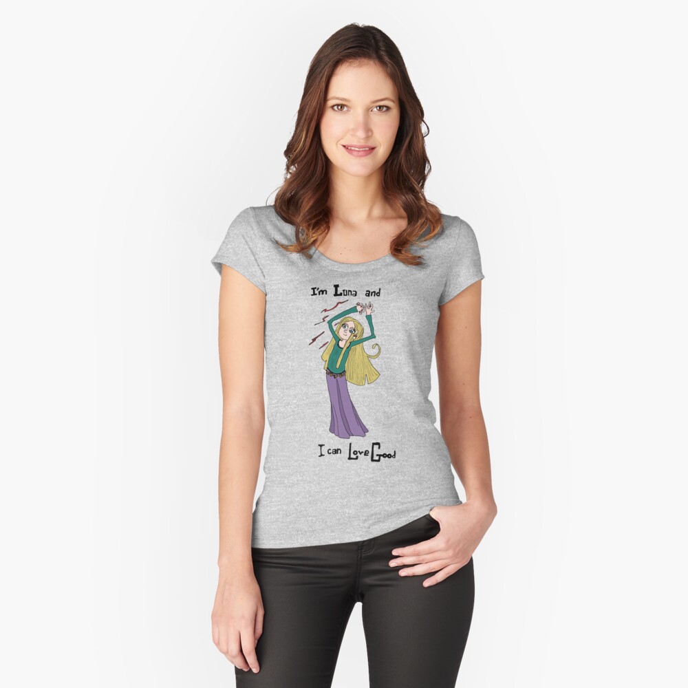Luna can Love Good Fitted Scoop T-Shirt