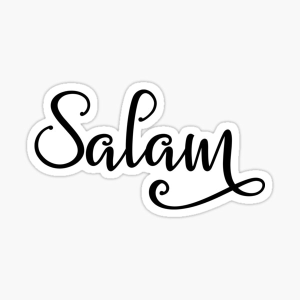 Salam - Musulman Sticker