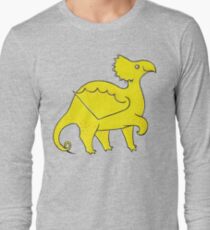 Happy Yellow Dragon Long Sleeve T-Shirt