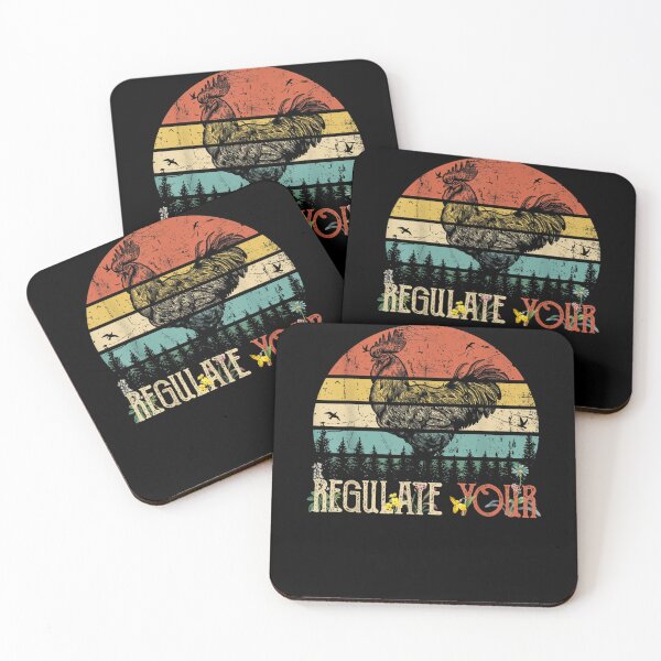 Item preview, Regulate Your Chicken Rooster Reproductive Rights Feminist  designed and sold by sheilase.