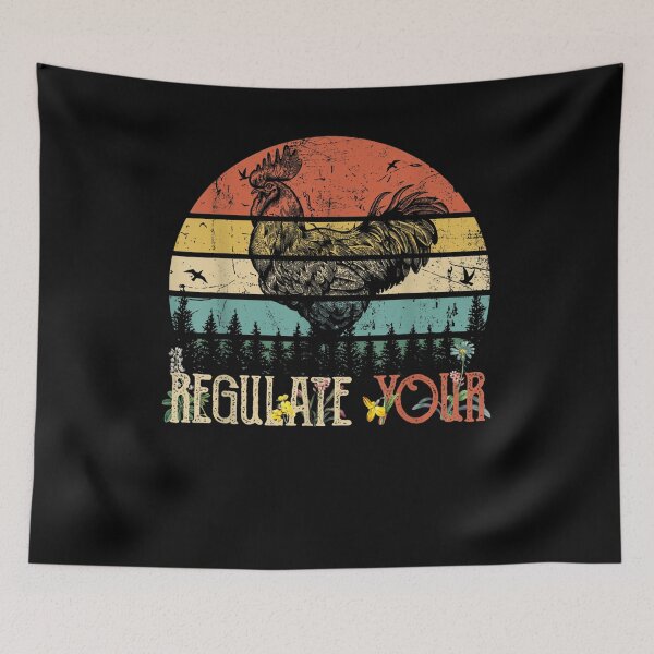 Item preview, Regulate Your Chicken Rooster Reproductive Rights Feminist  designed and sold by sheilase.