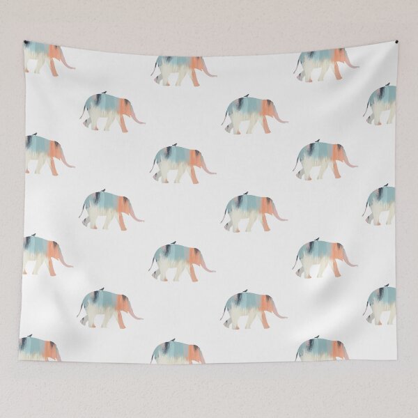 Item preview, Elephant Painting designed and sold by Orara Studio.