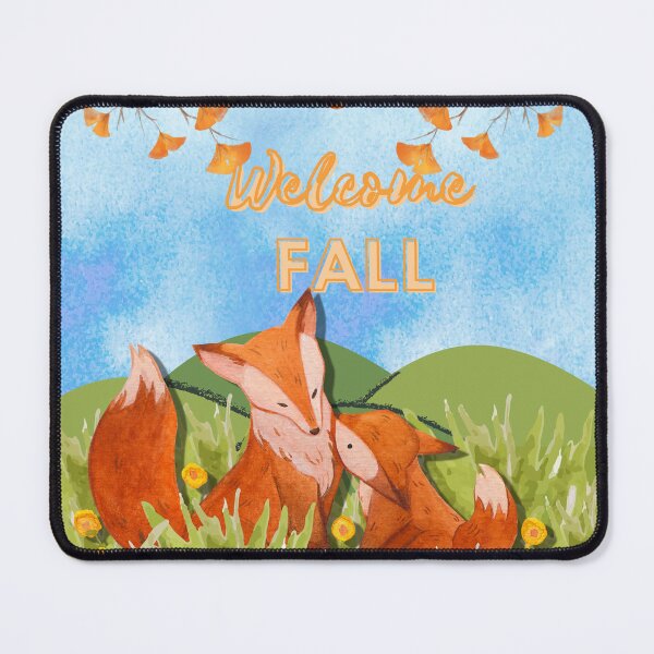 Item preview, Welcome Fall (Fox Family) designed and sold by SimplyMe-Plus.