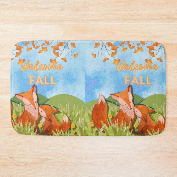 Item preview, Welcome Fall (Fox Family) designed and sold by SimplyMe-Plus.