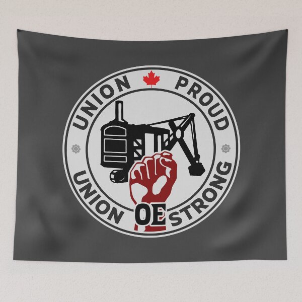 Item preview, Operating Engineer Union Proud Shovel Fist (Crest) designed and sold by OESwag.