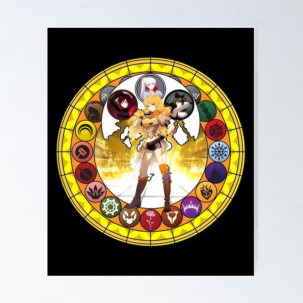 Item preview, RWBY - Yang dive into heart designed and sold by GuidoWill.