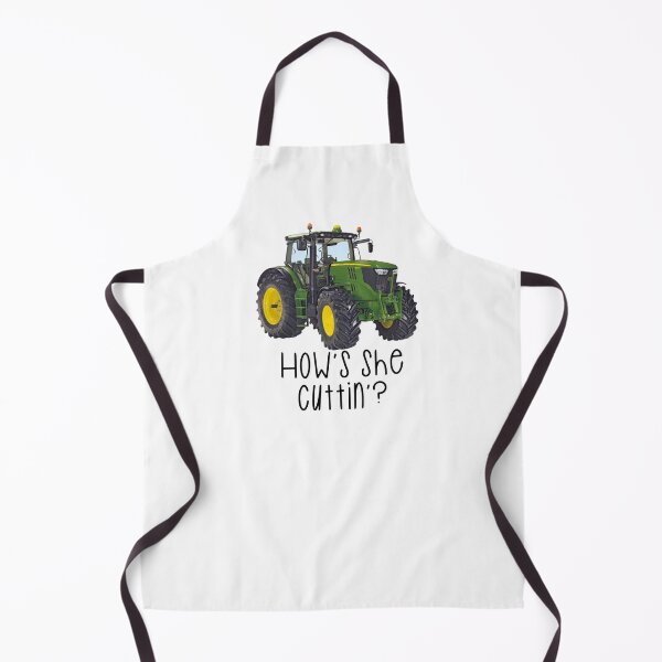 Item preview, How’s she cuttin’? The farmers greeting - John Deere designed and sold by Haiii-Designs.