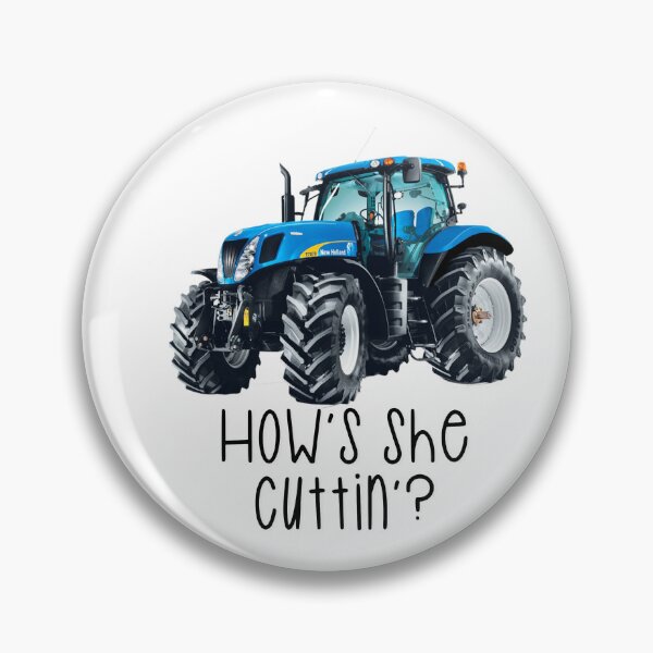 Item preview, How’s she cuttin’? The farmers greeting - Ford Tractor designed and sold by Haiii-Designs.
