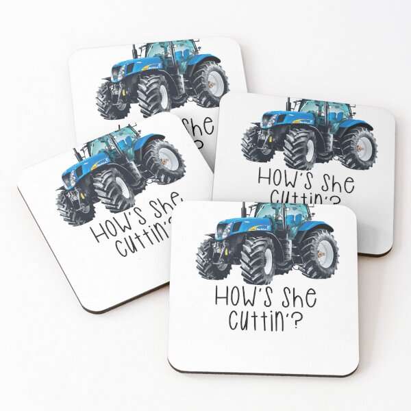 Item preview, How’s she cuttin’? The farmers greeting - Ford Tractor designed and sold by Haiii-Designs.