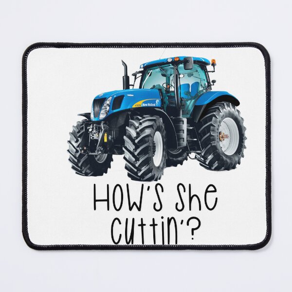 Item preview, How’s she cuttin’? The farmers greeting - Ford Tractor designed and sold by Haiii-Designs.