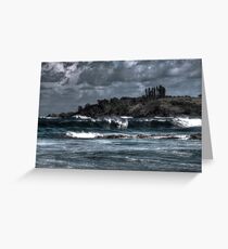 Painted scene... Greeting Card