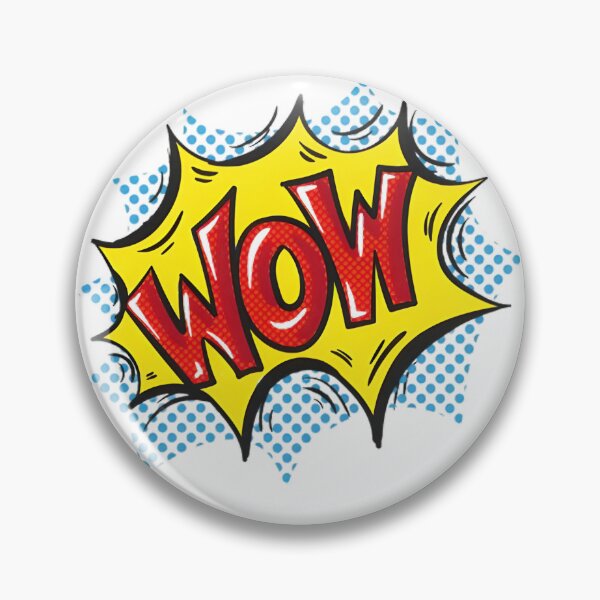Item preview, Uau palavra bolha de fala em quadrinhos pop art designed and sold by prsartes.