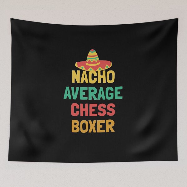 Item preview, Not Your Average Chess Boxer designed and sold by orlumbuspirate.