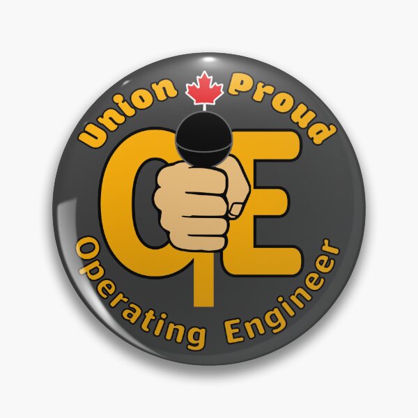 Item preview, Operating Engineer Union Proud (Crest) designed and sold by OESwag.