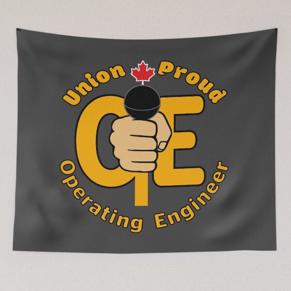 Item preview, Operating Engineer Union Proud (Crest) designed and sold by OESwag.