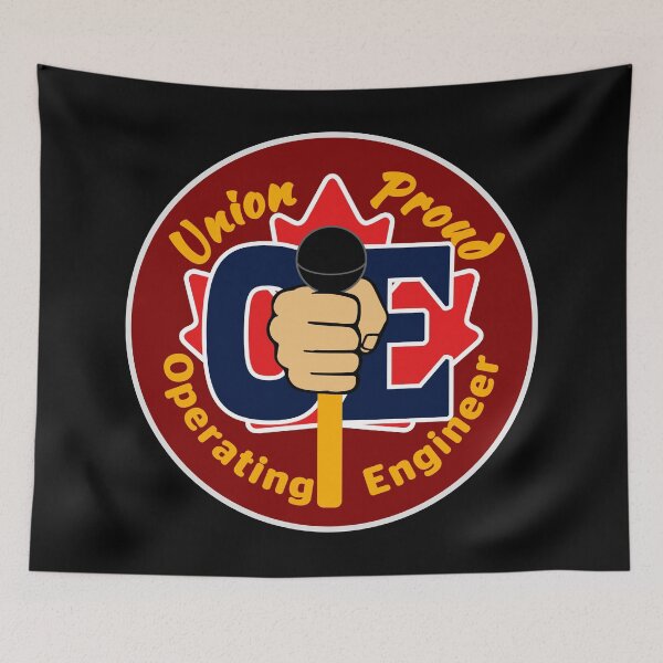 Item preview, Operating Engineer Union Proud OEFist (Crest) designed and sold by OESwag.