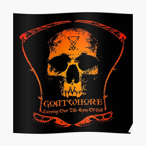 &ldquo;Goatwhore Merch&rdquo; Poster for Sale by xxXVintageXxx | Redbubble