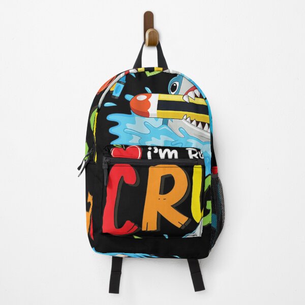 Item preview, Ready To Crush 1st Grade Funny Shark Boys Back To School  designed and sold by sheilase.