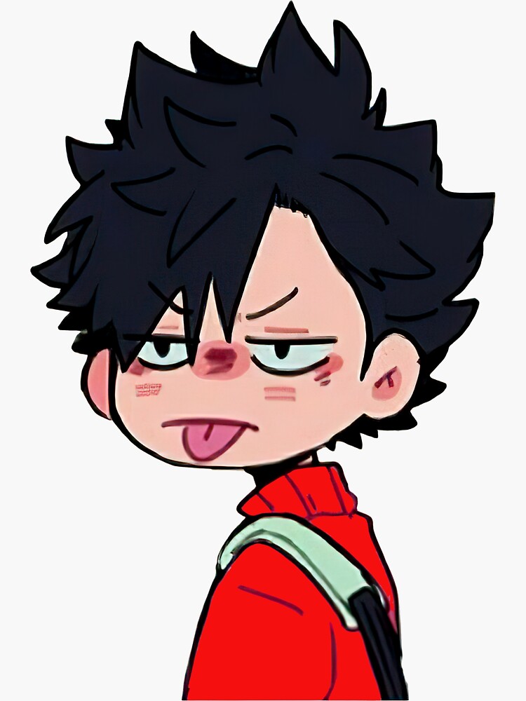 Haikyuu Kuroo Funny Sticker For Sale By Zieglerwolfgang Redbubble 3227