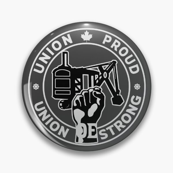 Item preview, Operating Engineer Union Proud Shovel Fist (Crest) designed and sold by OESwag.