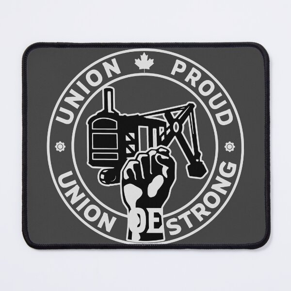 Item preview, Operating Engineer Union Proud Shovel Fist (Crest) designed and sold by OESwag.