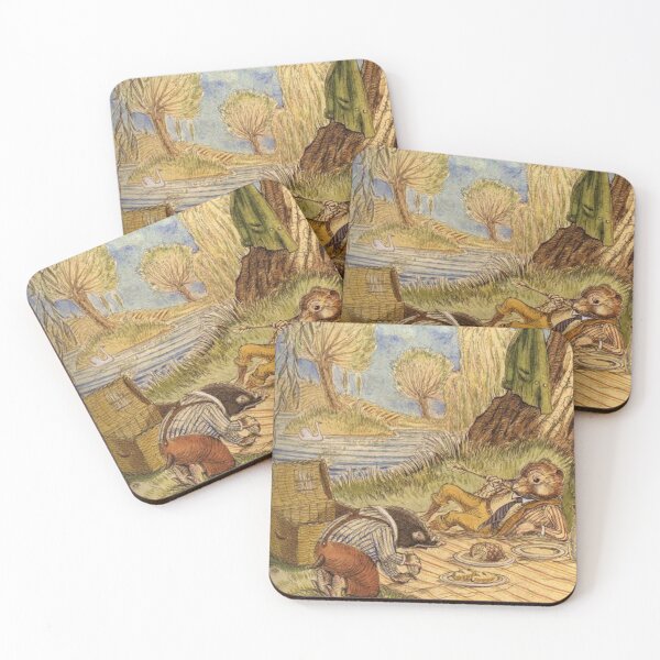 Item preview, Rat and Mole on a Picnic designed and sold by ruthierue.