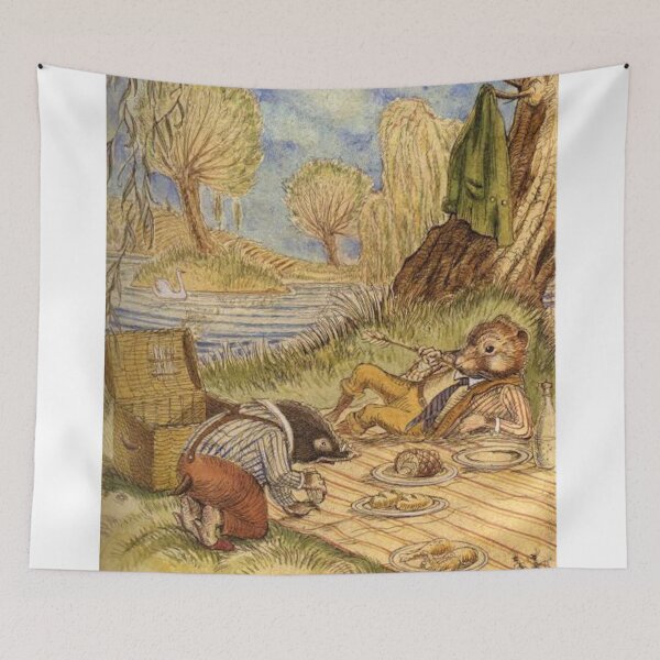 Item preview, Rat and Mole on a Picnic designed and sold by ruthierue.