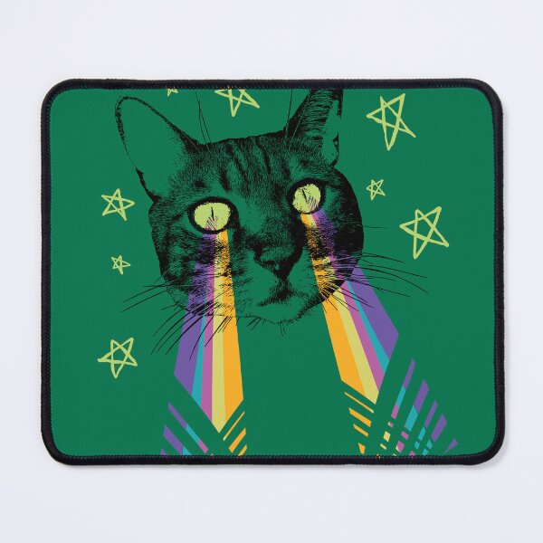 Item preview, Eyes Laser Cat designed and sold by courbebleue.