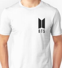 BTS New Logo - Black Unisex T-Shirt