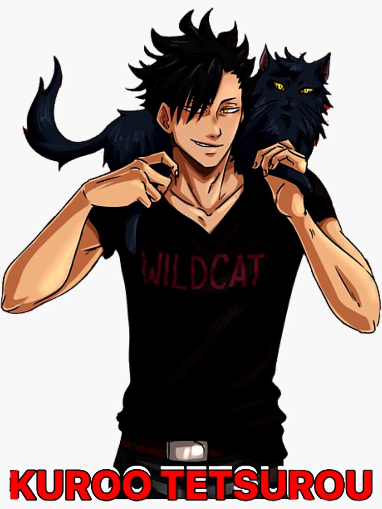 Haikyuu Kuroo Hot Sticker For Sale By Zieglerwolfgang Redbubble 8253