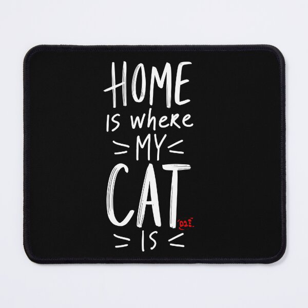 Item preview, Home is Where My Cat is (Dark) designed and sold by royumi.