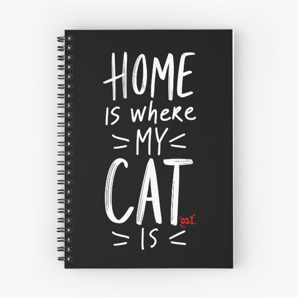 Item preview, Home is Where My Cat is (Dark) designed and sold by royumi.