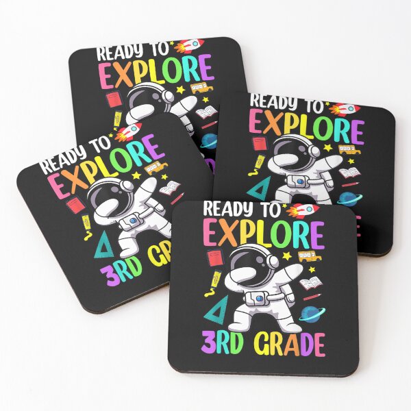 Item preview, Boys Ready To Explore 3rd Grade Back To School Astronomy  designed and sold by sheilase.