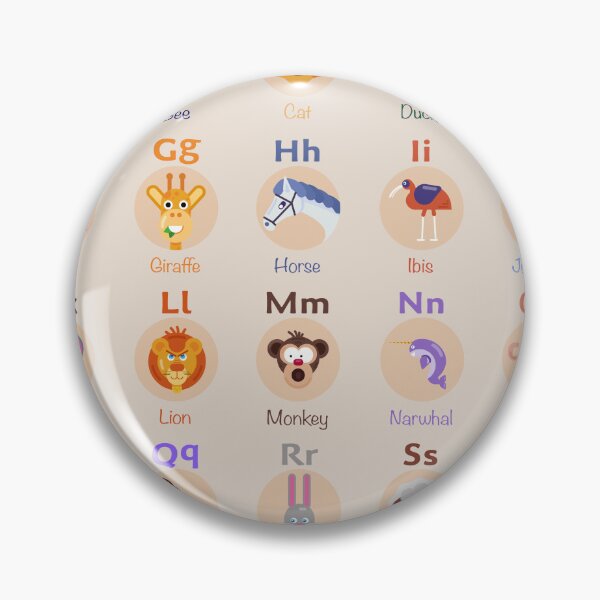 Item preview, Animal Alphabet WB designed and sold by MyFirstPrinting.