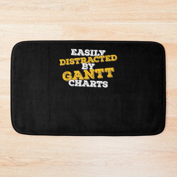 Item preview, Easily Distracted By Gantt Charts Project Manager  designed and sold by sheilase.