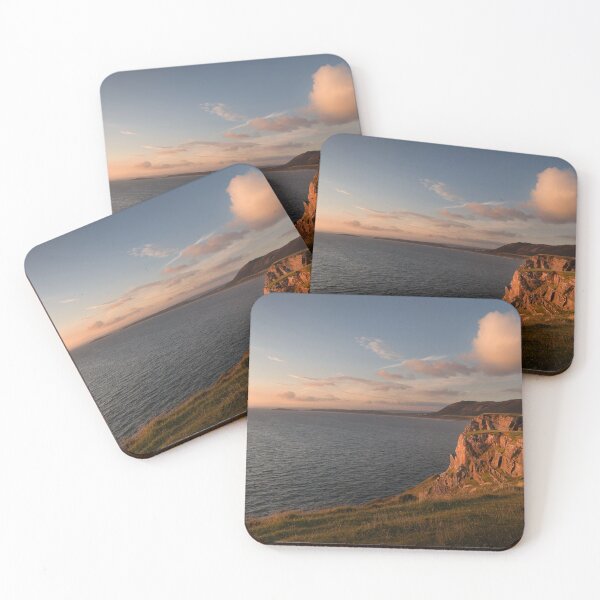 Item preview, Rhossili Bay cliffs, South Wales designed and sold by Leighton Collins.