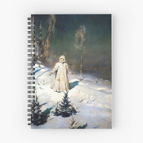 Aperçu de l'œuvre Snegurochka - Viktor Vasnetsov Noël Snegorochka créée et vendue par forgottenbeauty.