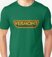 Vermont State Sticker | Retro Pop Unisex T-Shirt