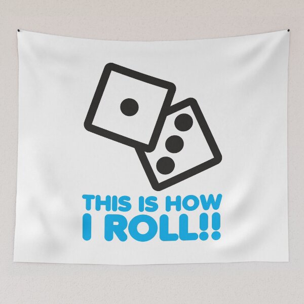 Item preview, How I Roll Funny Quote designed and sold by quarantine81.