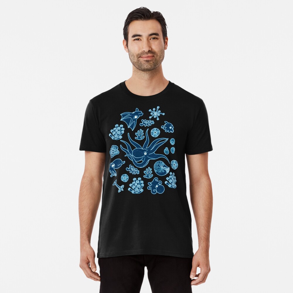 Vista previa del artículo con la obra «Camiseta premium», diseñado y vendido por miavaldez.