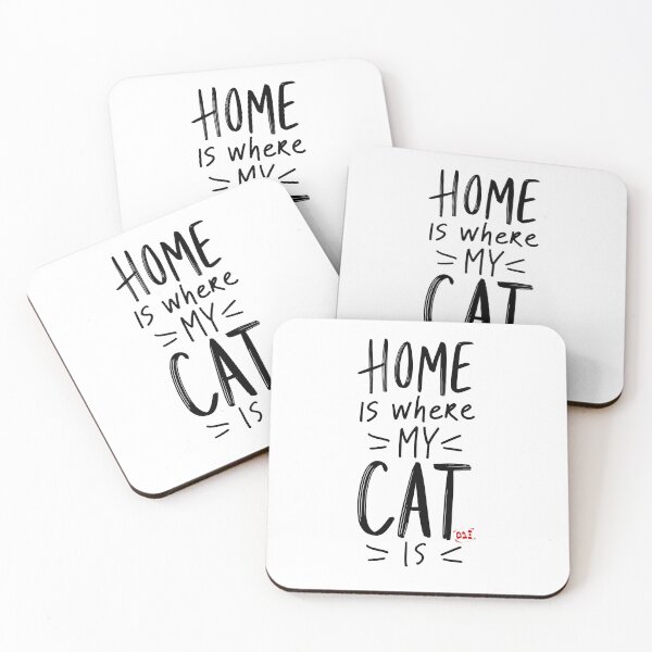 Item preview, Home is Where My Cat is  designed and sold by royumi.