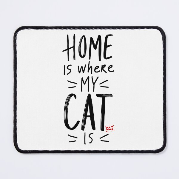 Item preview, Home is Where My Cat is designed and sold by royumi.