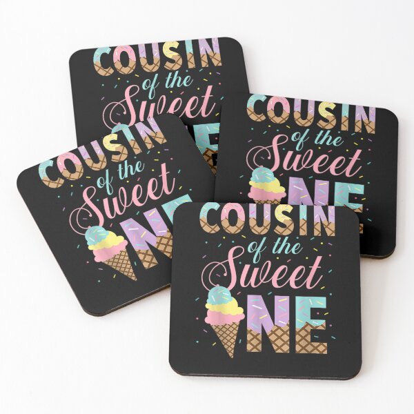 Item preview, Cousin Of The Sweet One Ice Cream 1st First Birthday Family  designed and sold by sheilase.
