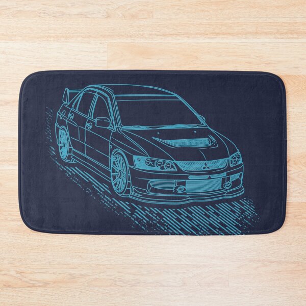 Item preview, Mitsubishi Lancer EVO Lineart Blueprint designed and sold by JDM Guyvit.