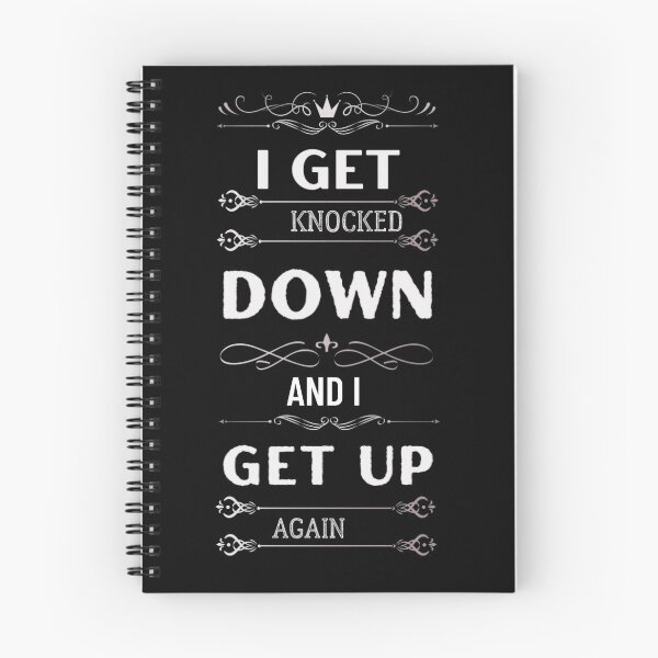 Item preview, I get knocked down and I get up again designed and sold by TracyPhotoArt.