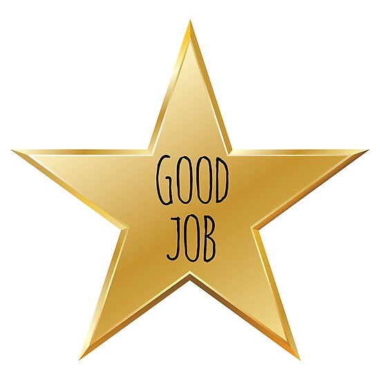 Lámina fotográfica «Good Job Star» de thefutureisnow Redbubble