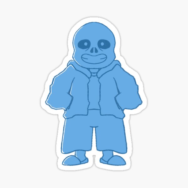 Undertale Sans Sticker for Sale by Constance Cartwright