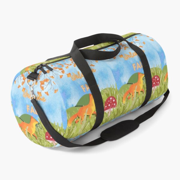 Item preview, Welcome Fall (Fox and Mushroom) designed and sold by SimplyMe-Plus.