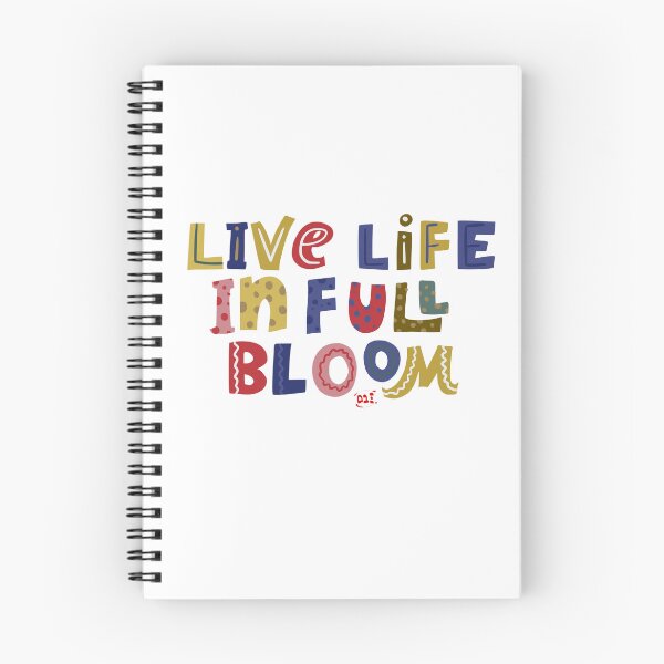 Item preview, Live life in full bloom designed and sold by royumi.