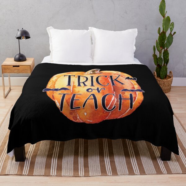 Item preview, Trick Or Teach Funny Halloween Gift For Teacher designed and sold by Big Twelve.
